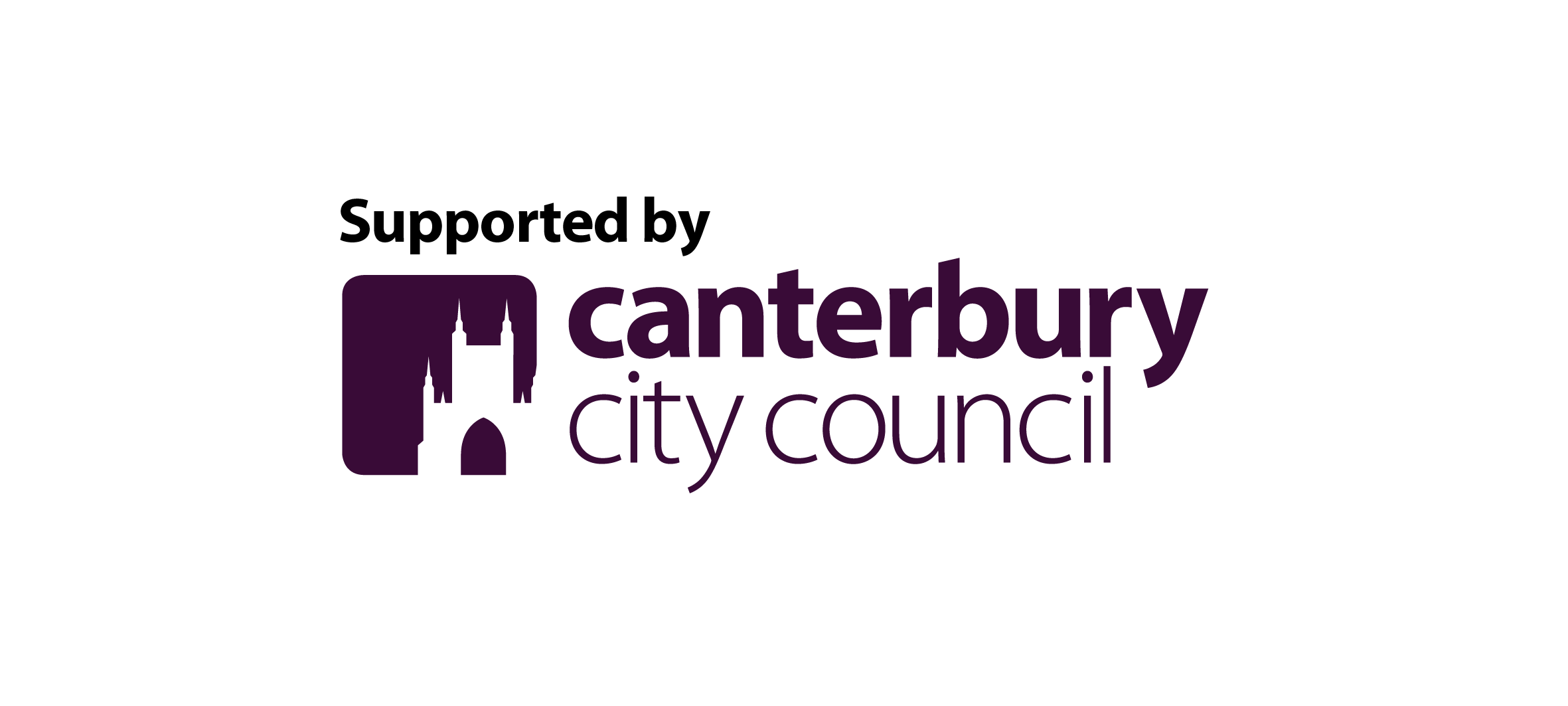 Supported by Canterbury City Council logo.