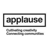 Applause logo. Cultivating creativity. Connecting communities.