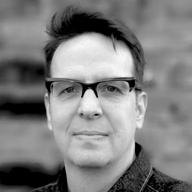 Bob Karper black and white headshot