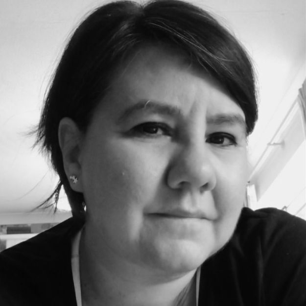 Meire Machado black and white headshot
