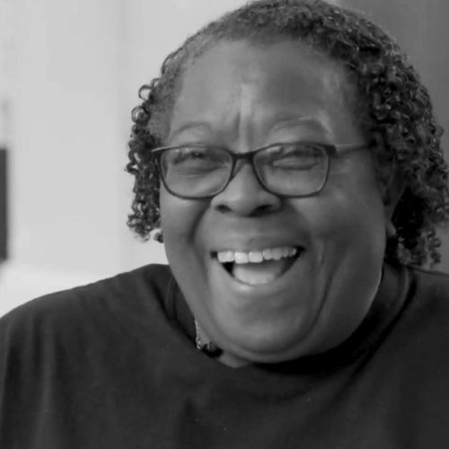 Valerie Jones-Ellis black and white headshot