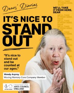 “It's nice to stand out" - Wendy Asprey, Moving Memory Core Company Member