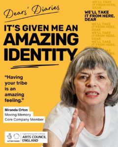 "It's given me an amazing identity. Having your tribe is an amazing feeling." Miranda Orton - Moving Memory Core company