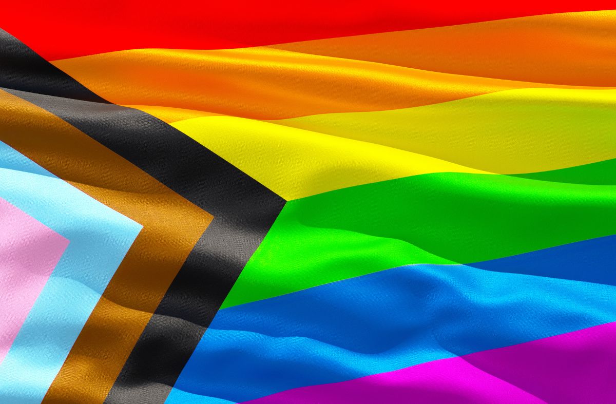Inclusive pride flag