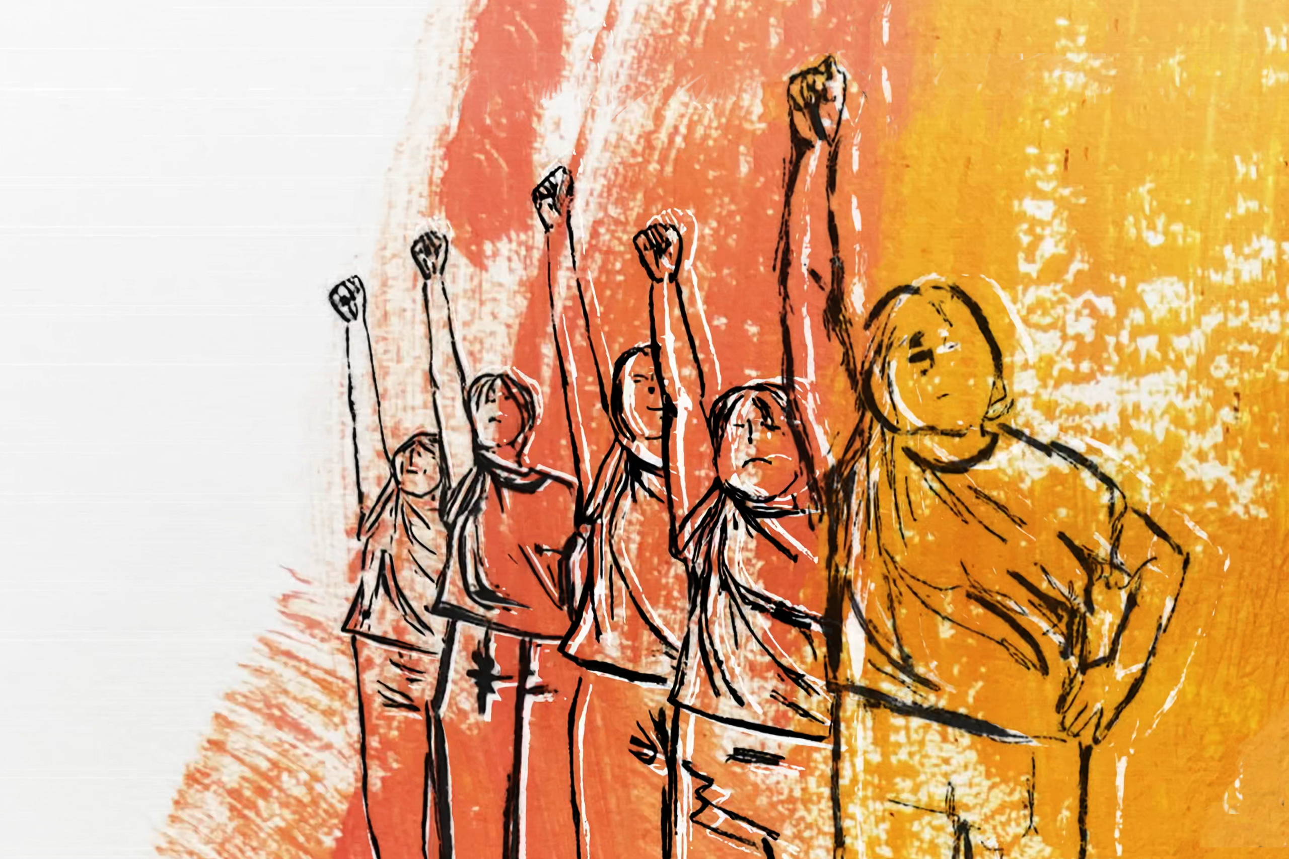 A still from We'll Take It Form Here Dear - An Artists Response
